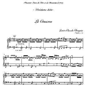 手风琴谱 | 鸽子的叫声 Louis Claude Daquin