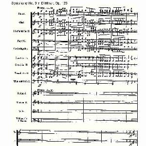 D小调第九交响曲 Op.125第四乐章 一