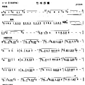 葫芦丝谱 | 竹林抒情 王次恒