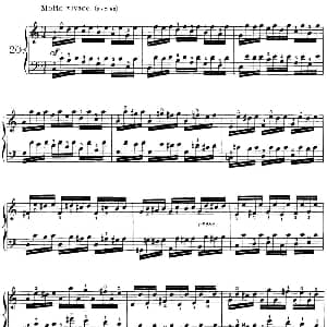 40首车尔尼Op.299钢琴快速练习曲 钢琴谱 车尔尼