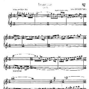 电子琴谱 | Invention 创意曲 索非亚 阿斯戈托芙娜 古拜杜丽娜 Sofia Asgatovna Gubaidulina