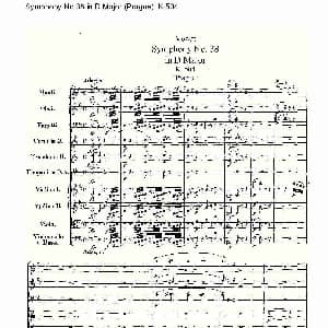 D大调第三十八交响曲K.504 一