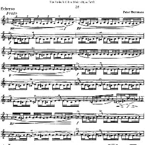 长笛曲谱 | 斯勒新老风格长笛练习重奏曲 第二部分 NO.29 Siegfried Thiele S. 斯勒