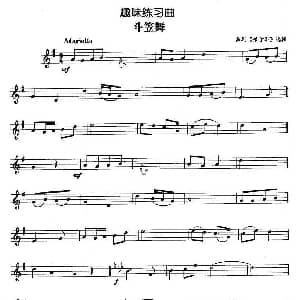 趣味练习曲 斗笠舞