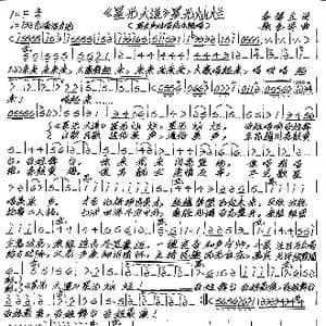 星光大道 星光灿烂_歌谱投稿_词曲:李碧生 张艺军