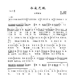 今夜无眠_歌谱投稿_词曲:朱海 孟卫东