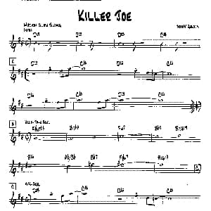 KILLER JOE 降B爵士乐谱