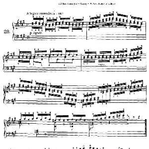 Czerny 30 New Studies 23 钢琴谱 Czerny