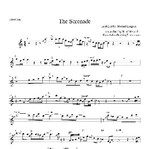 萨克斯谱 | The Serenade 次中音萨克斯
