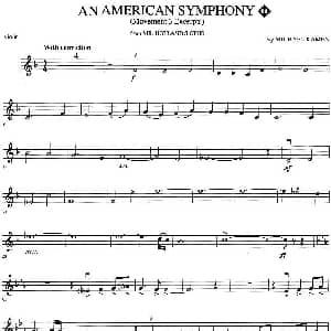 小提琴谱 | AN AMERICAN SYMPHONY