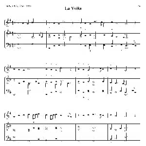 La Volta 小号 钢琴伴奏