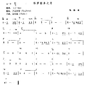 电子琴谱 | 科罗拉多之月 凯依