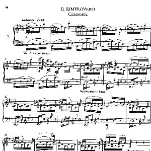 Soirées Musicales S.424 钢琴谱 李斯特改编