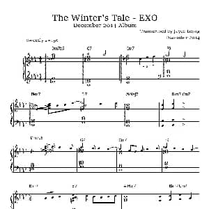 December 2014 钢琴谱