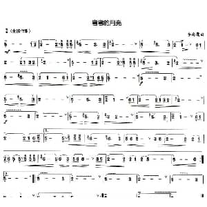 葫芦丝谱 | 弯弯的月亮 李海鹰