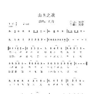 山西之歌_歌谱投稿_词曲:刘音 刘音