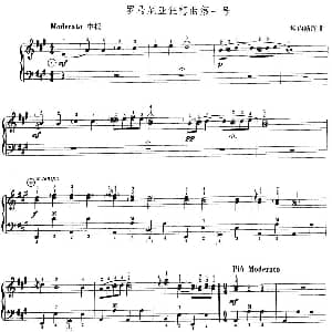 手风琴谱 | 罗马尼亚狂想曲第一号