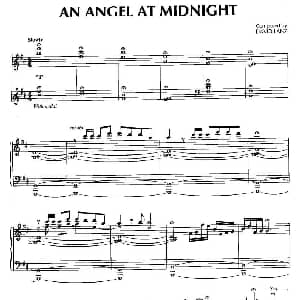 An Angel At Midnight 钢琴谱 美 大卫 兰兹 David Lanz