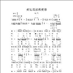 藏红花说我爱你_歌曲简谱_词曲:李幼容 侯卫国
