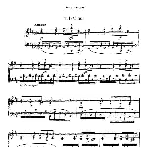 12 Silhouettes Op.8 钢琴谱 安东宁 德沃夏克