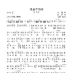 我身后的你_歌曲简谱_词曲:王健 栾凯