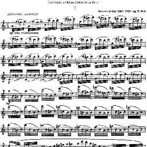 长笛曲谱 | 斯勒新老风格长笛练习重奏曲 第四部分 NO.7 Siegfried Thiele S. 斯勒