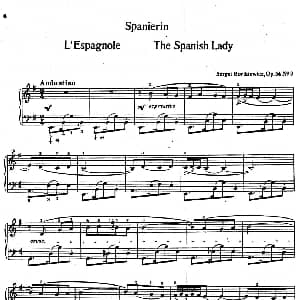 9首简易小品 玩偶 钢琴谱 谢尔盖 艾德华多维奇 波特凯维茨