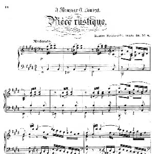 Characteristic Pieces Op.36 钢琴谱 莫里兹 莫什科夫斯基