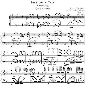 海神号的传说 钢琴谱 Tonci Huljic作曲 YUSON制谱