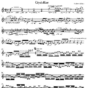 小提琴谱 | Crystallize Lindsey Stirling