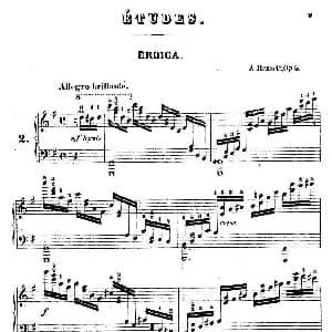 Douze Etudes de Salon Op.5 钢琴谱 阿道夫 冯 亨赛尔特