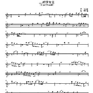 萨克斯谱 | 三时期女士