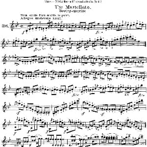 小提琴谱 | 马扎斯小提琴练习曲 Op.36 第二册 华丽练习曲 36