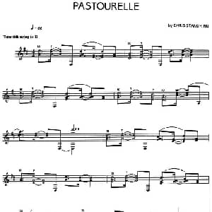 PASTOURELLE 吉他谱