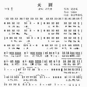 天涯_歌谱投稿_词曲:樊孝斌 YALKO