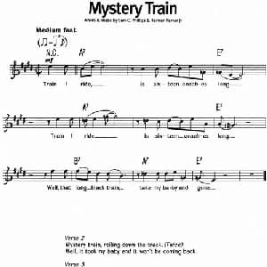 蓝调音乐:Mystery Train_外国歌谱