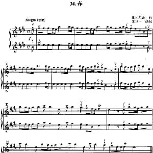 小提琴谱 | 初级小提琴二重奏 春 维瓦尔蒂曲 张以一改编