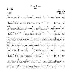 Free Loop G 首调简谱_歌曲简谱