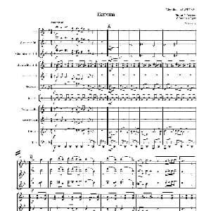 喀秋莎 总谱 军乐团版