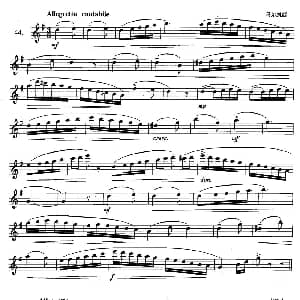 萨克斯谱 | 萨克斯练习曲合集 2—44.45.46.