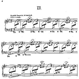 Album Leaf Op.7 钢琴谱 狄奥多 柯希纳