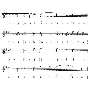 萨克斯谱 | 当我们年轻时光 美国影片 翠堤春晓 插曲 线简谱对照版 奥 约翰 施特劳斯原曲