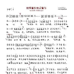 我想着你我爱着你_歌谱投稿_词曲:苏青山 苏青山