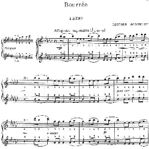 7 Ancient Dances 4H 四手联弹 钢琴谱 里奥鲍尔德 戈多夫斯基