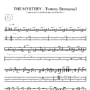 tommy emmanuel the mystery 2 吉他谱
