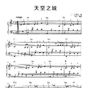 天空之城_歌谱投稿_词曲: 久石让