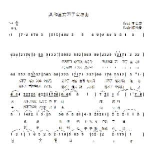 共和国忘不了宝塔山_歌曲简谱_词曲:李幼容 陈大春