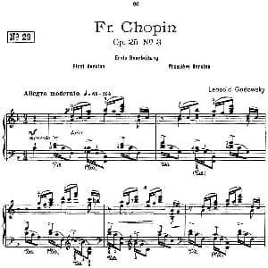 53首改编练习曲 钢琴谱 里奥鲍尔德 戈多夫斯基