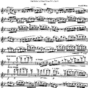 长笛曲谱 | 斯勒新老风格长笛练习重奏曲 第三部分 NO.48 Siegfried Thiele S. 斯勒