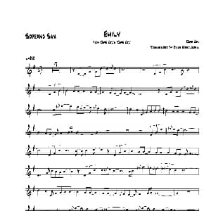 萨克斯谱 | Emily 高音萨克斯